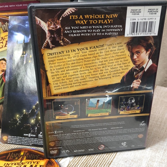 Harry Potter Interactive DVD Game - Hogwarts Challenge VG - Picture 8 of 9